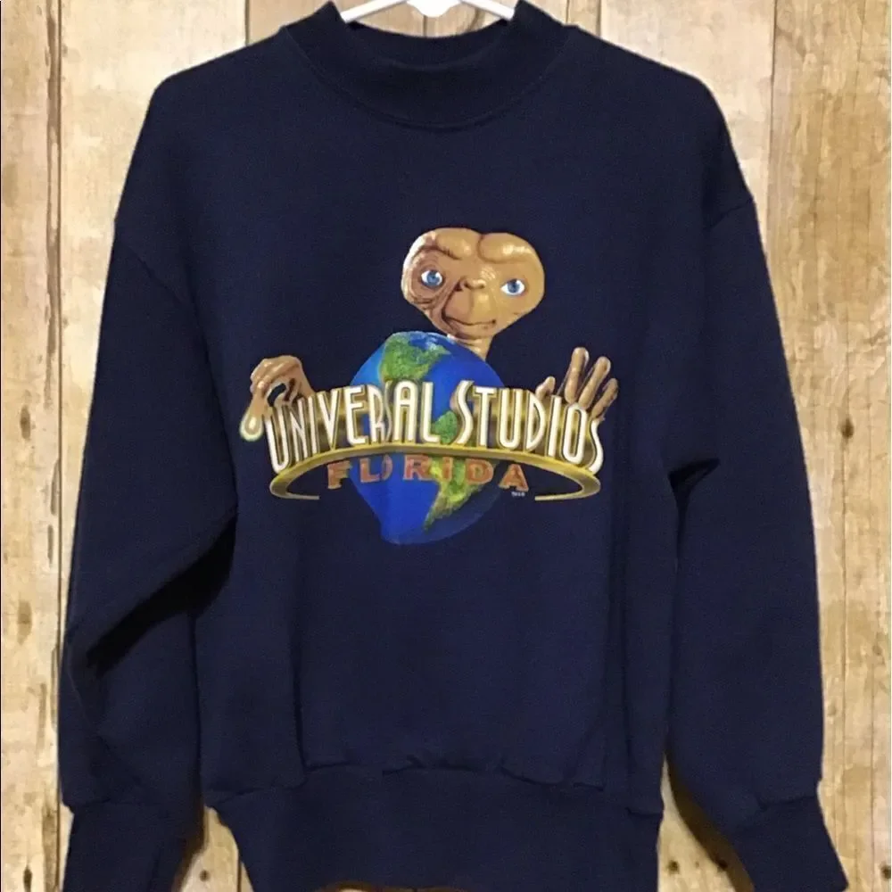 Vintage E.T. Sweatshirt Universal‎ Studios Kids Toddler Size
